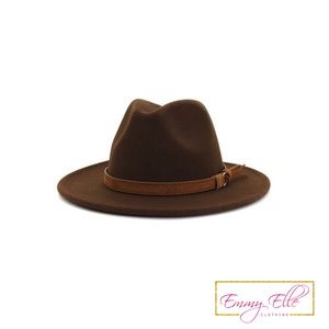 FiFi Fedora-Chocolate